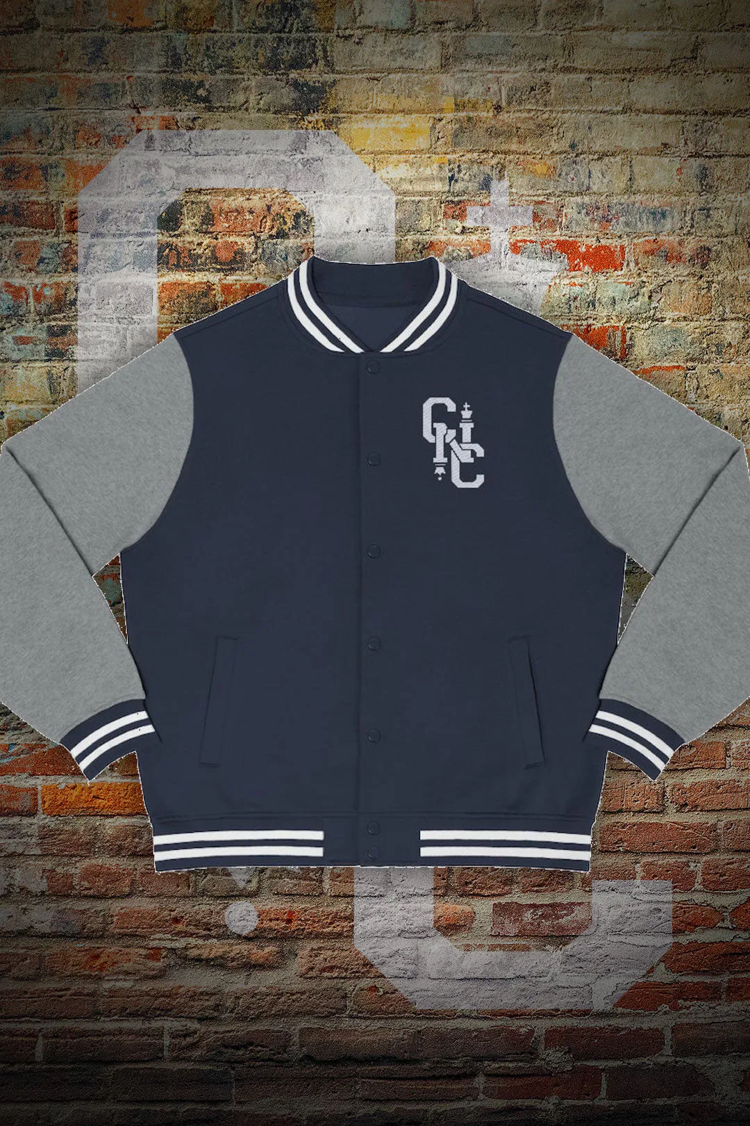 Chess N Checks - King "Emblem"  Letterman Jacket