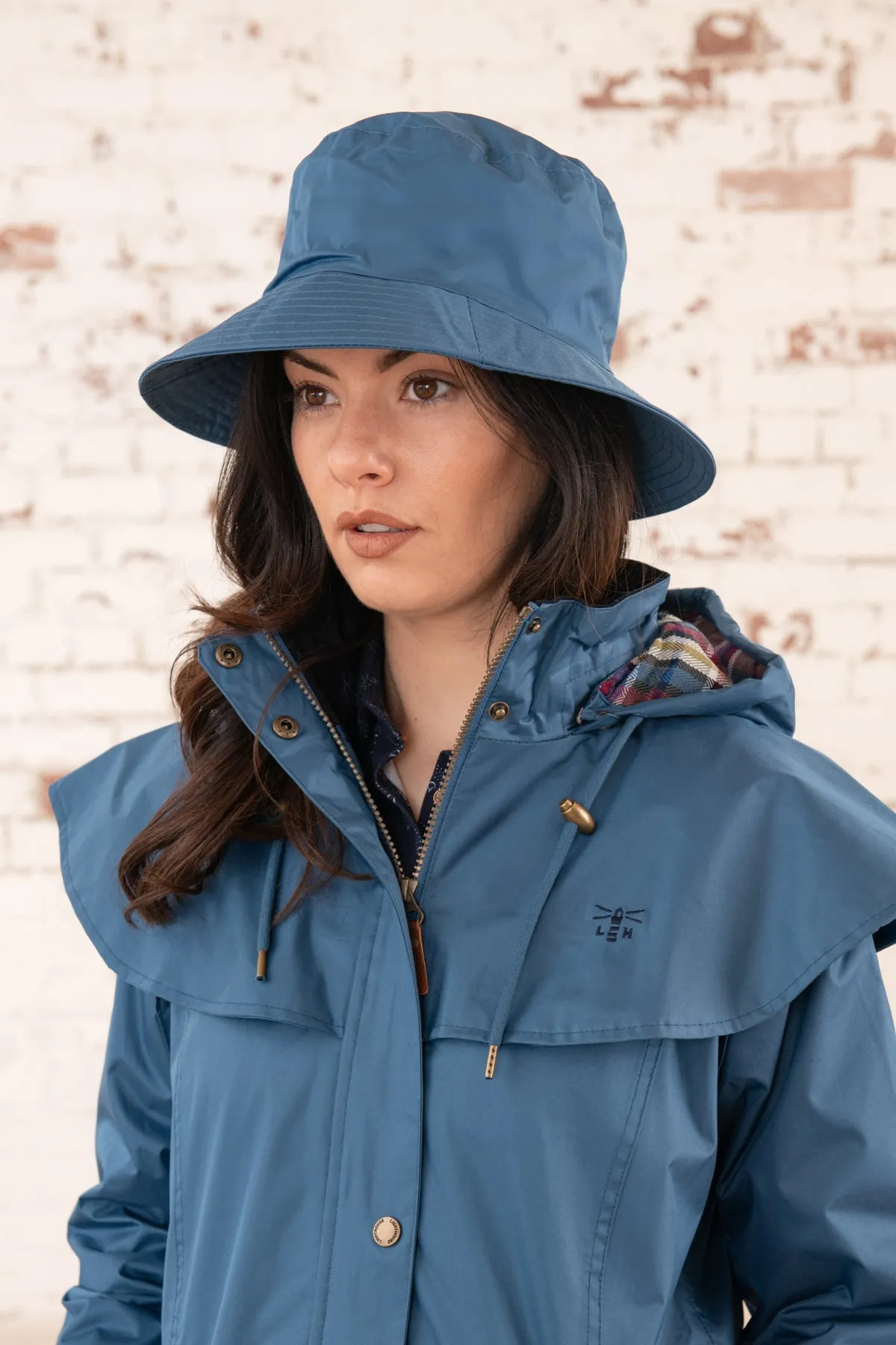 Storm Womens Waterproof Rain Hat - Deep Sea